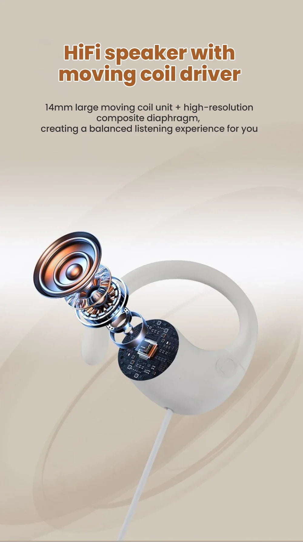 Type C Wired Over-Ear Headphones With Microphone for Music 3.5mm Digital Audio Headphones Not In-ear Type