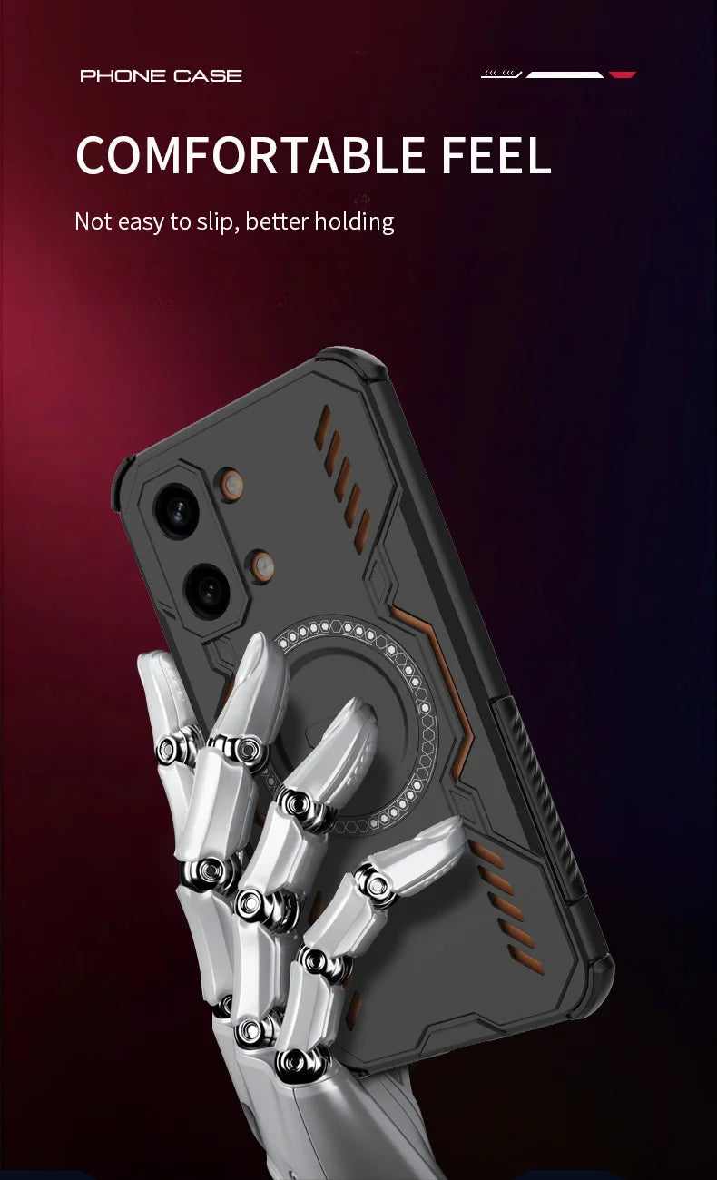 Phone Bag Case for Xiaomi POCO X8 Pro MAX M8 Pro X7 Pocox8 Xiao Mi X8 Magnetic Shockproof Protection Back Cover Cases