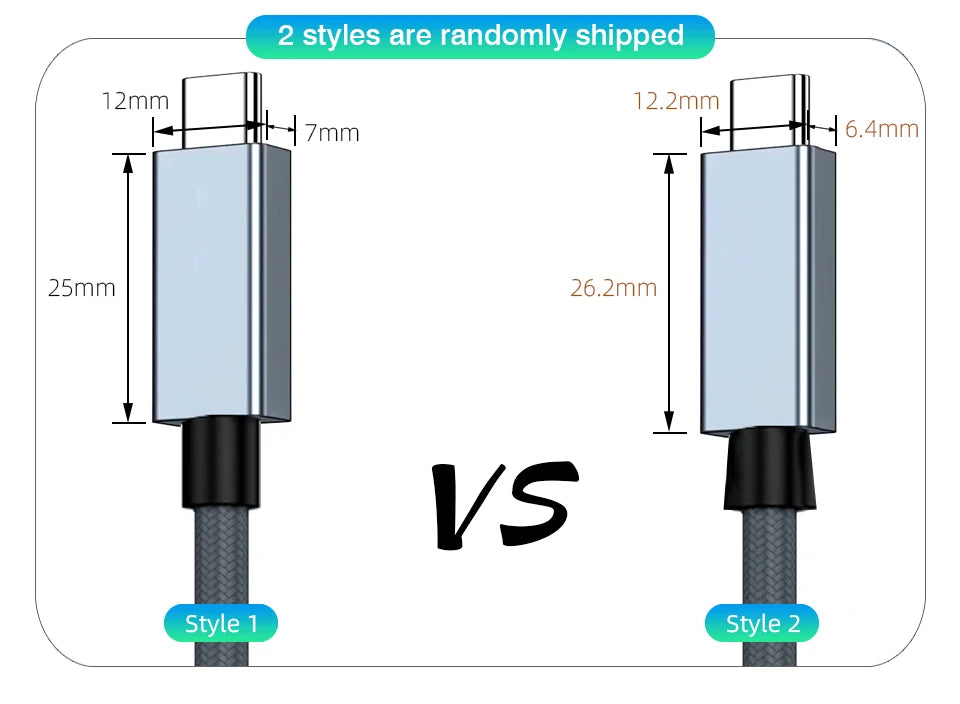 40gbps thunderbolt4 type c 240w USB4 fast charging cable 0.2m- 2m 3m thunderbolt 3 USB c data transfer cable 8K for MacBook Dock