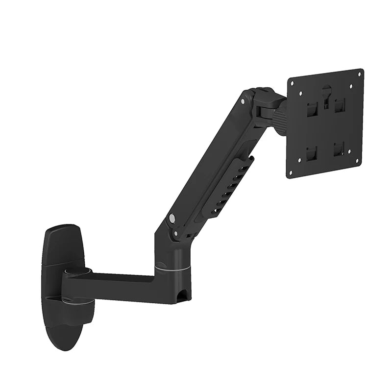 V62W  Wall Mount Aluminum Mechanical Spring Arm Monitor Holder Full Motion LCD LED Monitor Mount Arm Monitor Support
