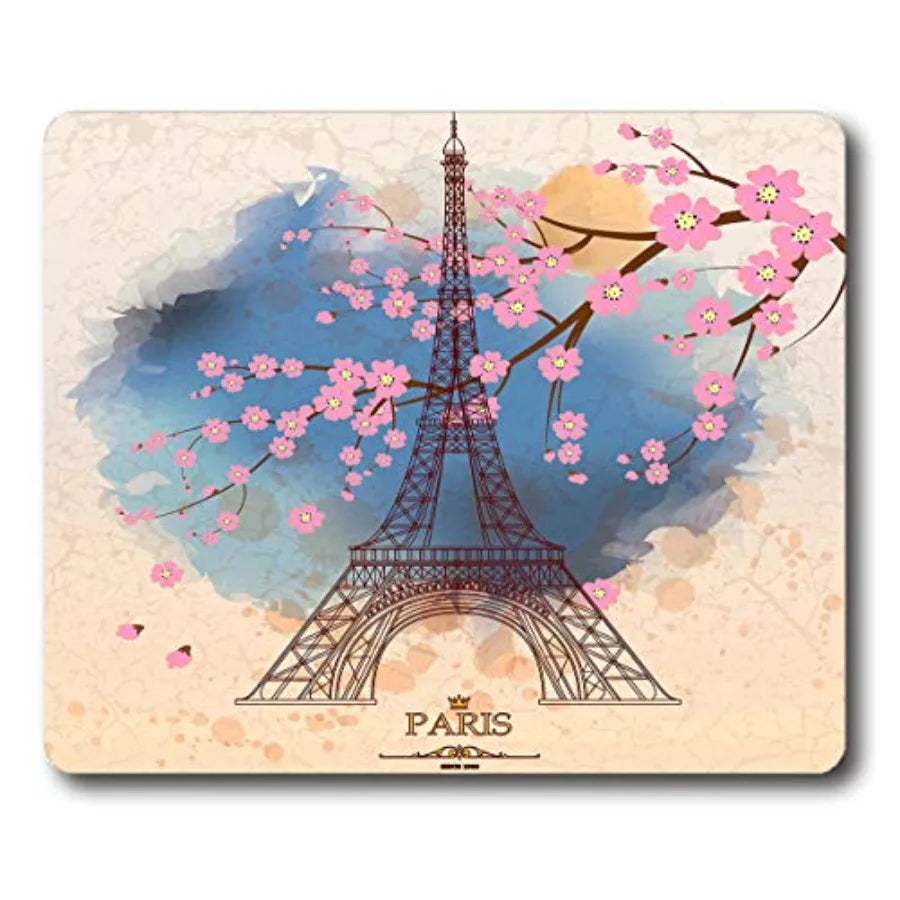 Mouse Pad Beautiful Cat in Outer Space Personality Design Mouse Mat Gaming Non-Slip Rubber Mousepad