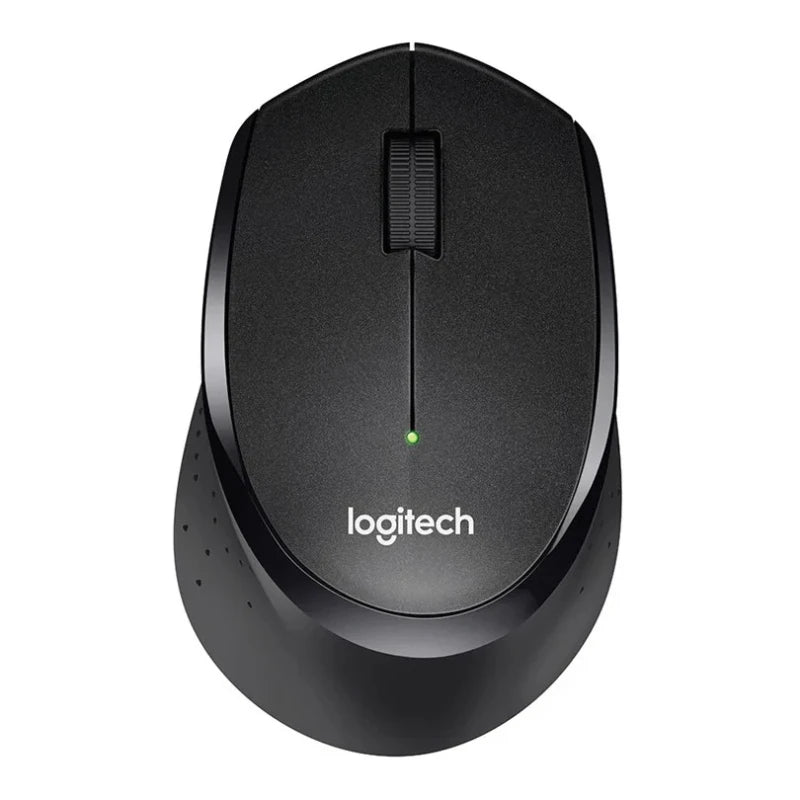 Logitech M330/M331 Wireless Silent Mouse, Ergonomic Comfort Design Quiet Click USB Plug and Play Mouse for PC Laptop Desktop