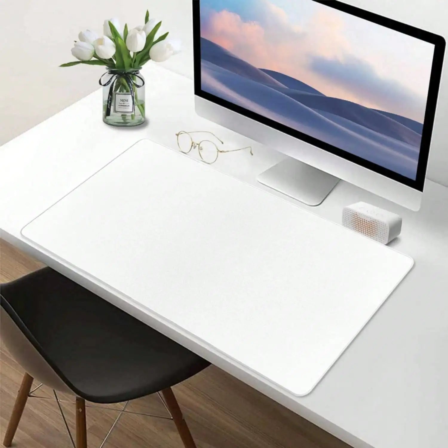 Style Wave Surfing Mouse Pad - XXL Large Gaming Desk Mat With Non-Slip Rubber Base, Thickened Precision Stitching, Washable Surface - Extra-Large Computer Desk Mat, Suitable For Gaming Setups, Artistic Design, Smooth Texture,