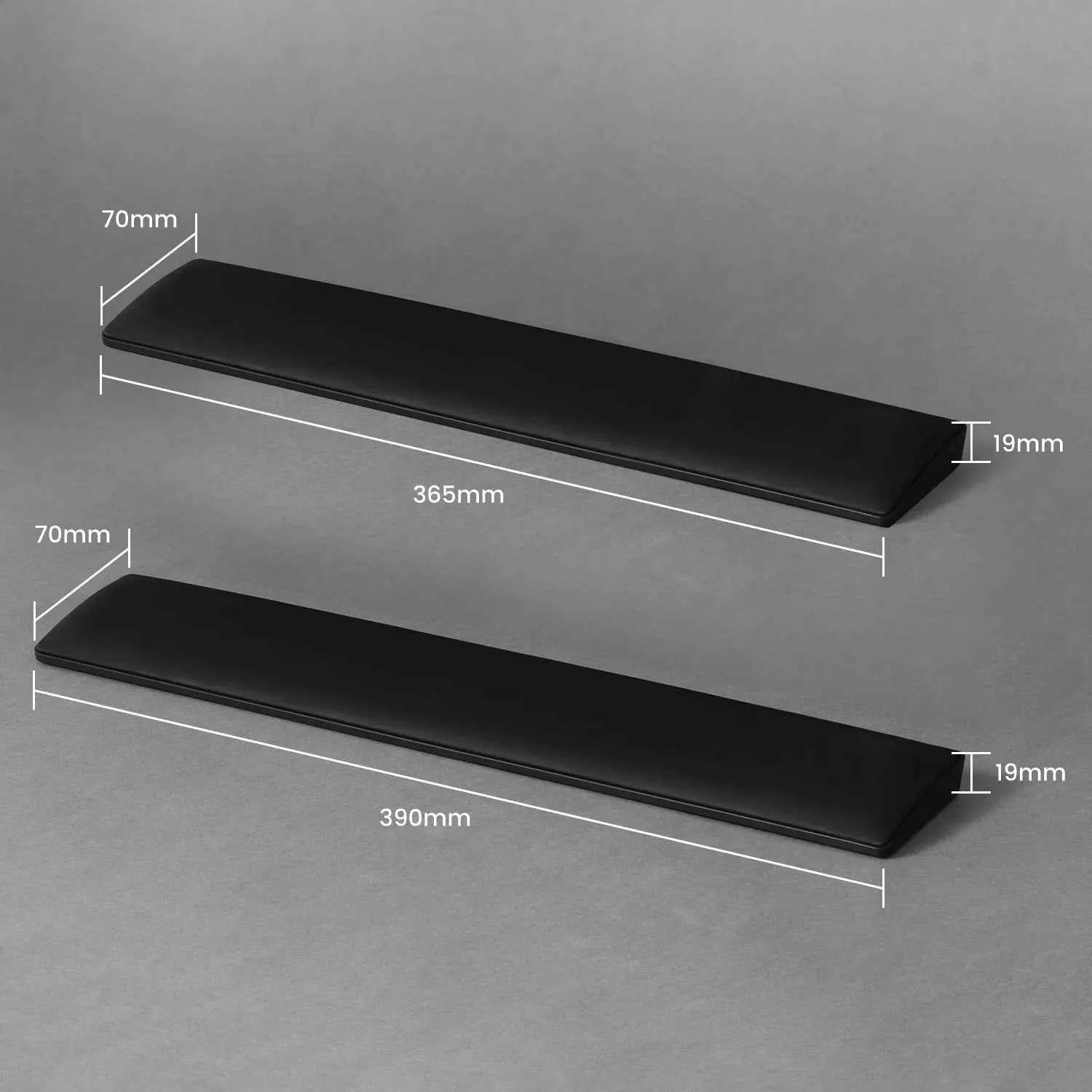 Akko Monsgeek PU Wrist Rest for 87/98 Keys Keyboard Wrist Protector Ergonomic Anti-slip Base for Constant Typing Gaming