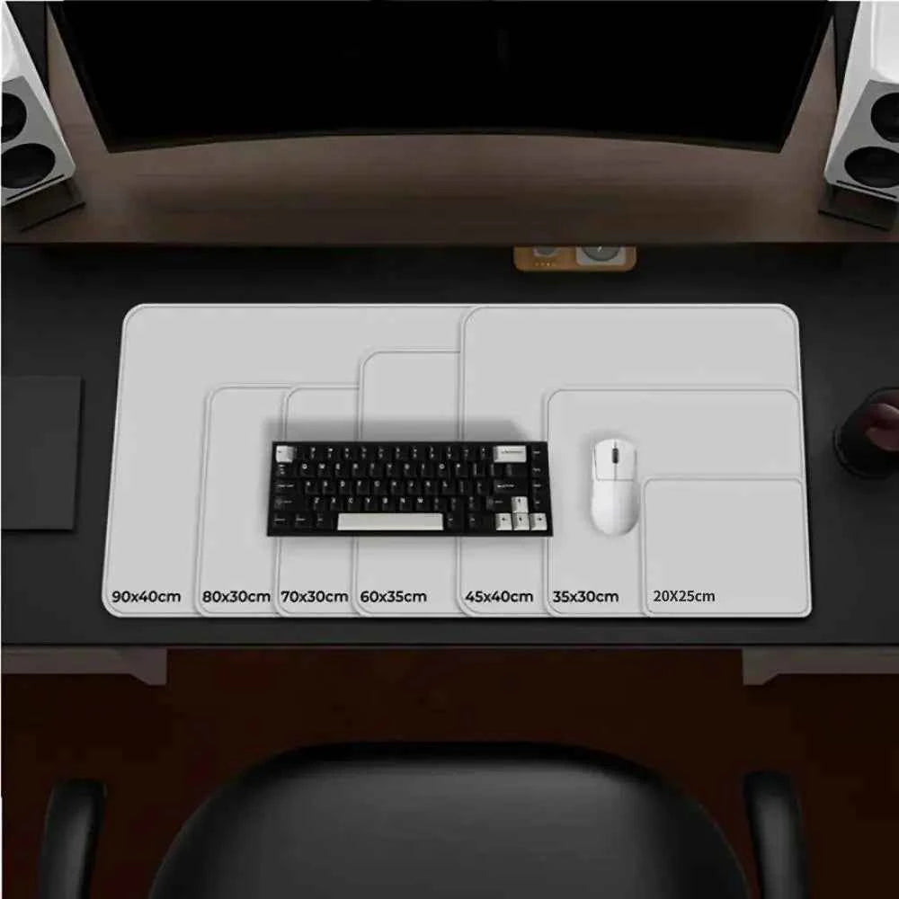 Gamer Mouse Pad Cartoon Asus Deskmat Gaming Mousepad Desk Protector Pc Accessories Mats Kawaii Anime Extended Mause Pads
