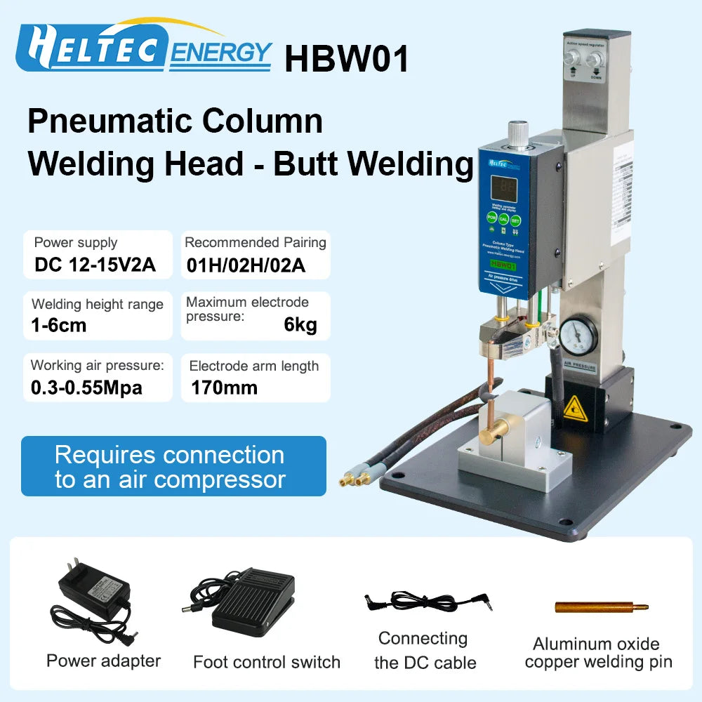 Heltec 21KW 36KW 42KW Capacitor Storage Battery Spot Welding Machine/Portable Small Spot Welder LED Display 0.5mm Thickness