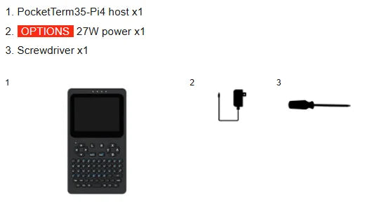 Waveshare handheld Linux console, 3.5