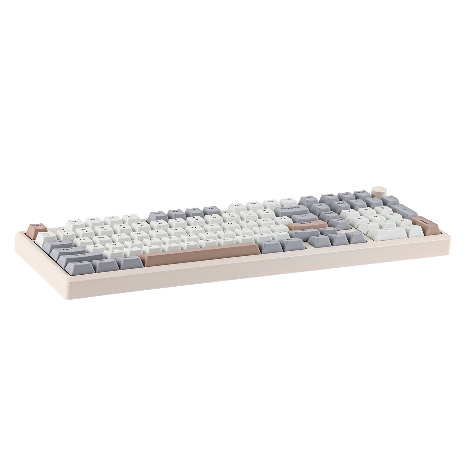 EPOMAKER Galaxy100 1800 ANSI US Layout QMK/VIA Wired/BT5.0/2.4Ghz Aluminum Mechanical Gaming Keyboard with Knob