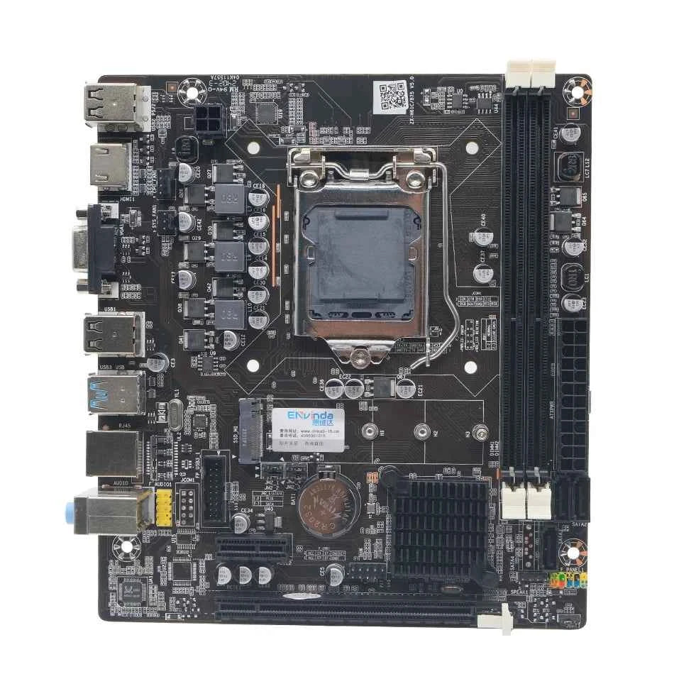ENVINDA B75 Motherboard LGA 1155 Dual Channel DDR3 Memory SATA III USB 3.0 For Intel Core I7 I5 I3 Xeon CPU B75 Mainboard