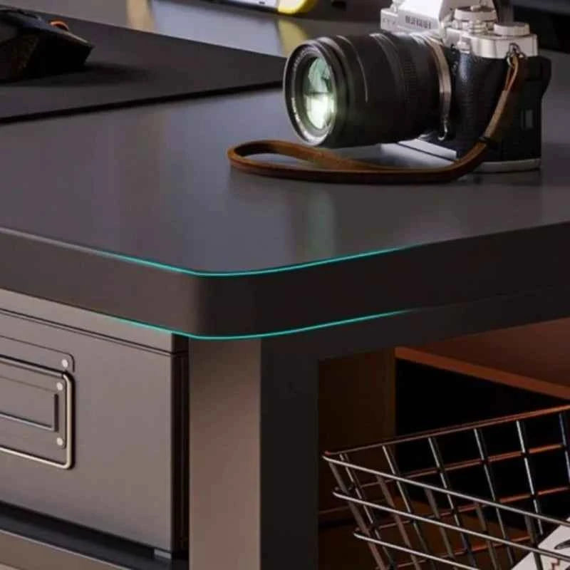 Office Computer Desk Computer Desk Gaming Desk Sturdy Home Gamer Table Metal Legs Dormitory Student Tables Laptop Computer Desk