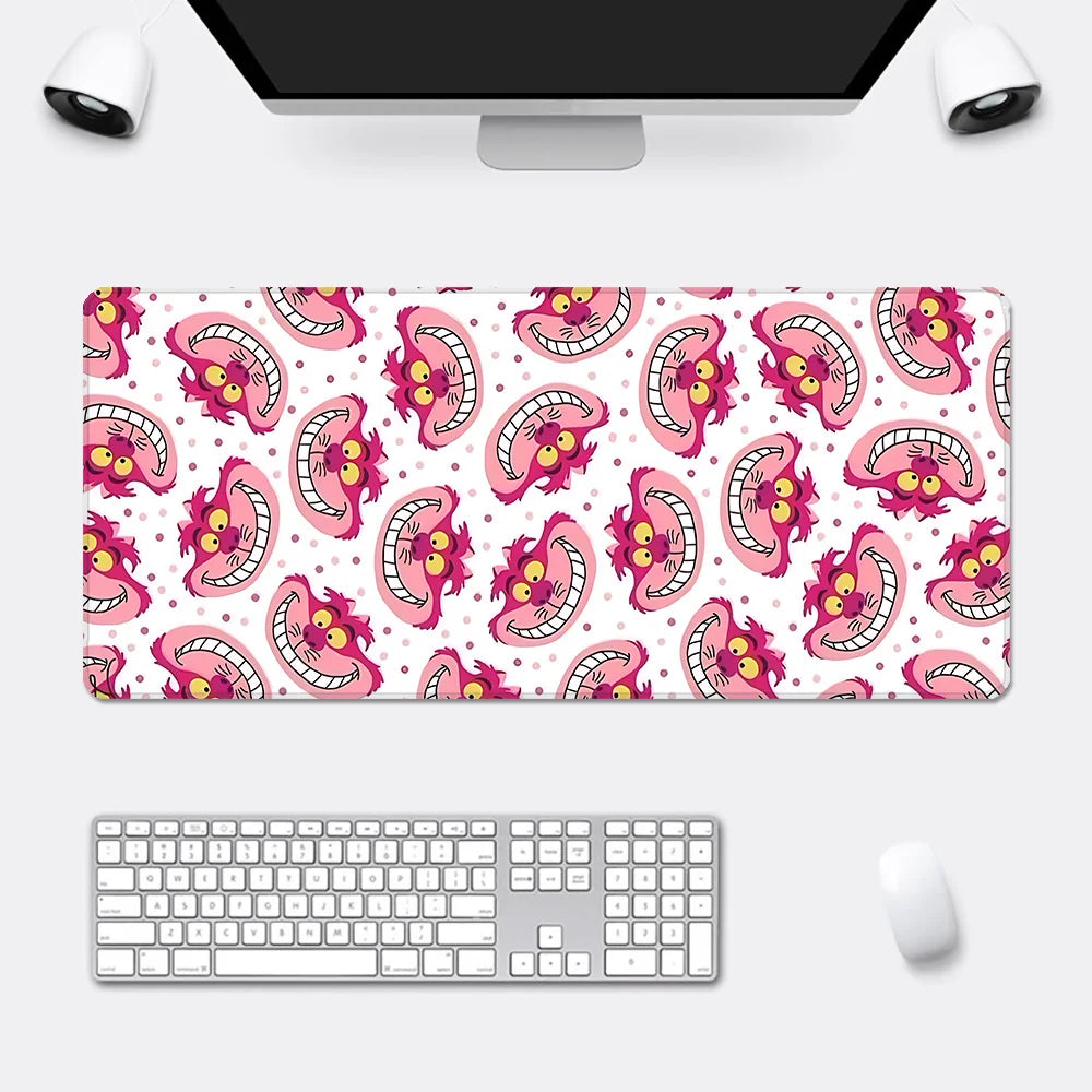Cartoon Alice in Wonderland Mousepad HD Printing Computer Gamers Locking Edge Non-slip Mouse Pad XXL90x40cm Keyboard PC Desk Pad