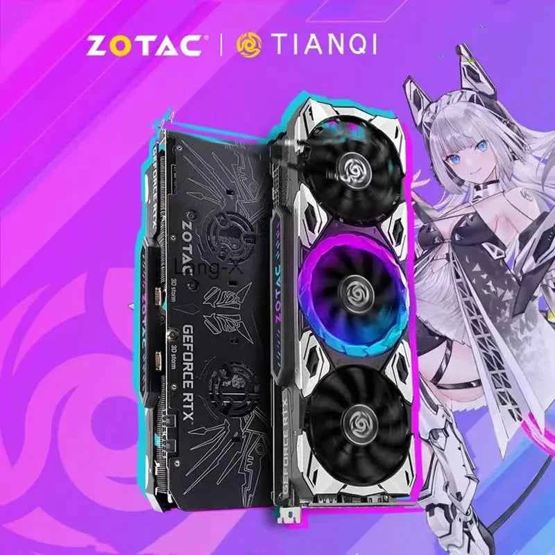 ZOTAC RTX 3060Ti RTX3060 Ti 8GB GPU Video Card NVIDIA GeForce RTX3060Ti 8GB  Gaming Graphics Cards Desktop PCI Express 4.0 x 16
