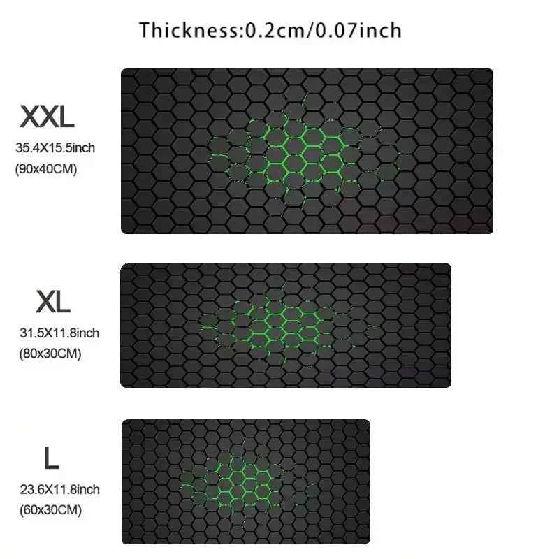 Hexagon Mousepad Computer New XXL MousePads Keyboard Pad Mouse Mat Esport Gamer Office Carpet Table Mat Desktop Rubber Mouse Pad