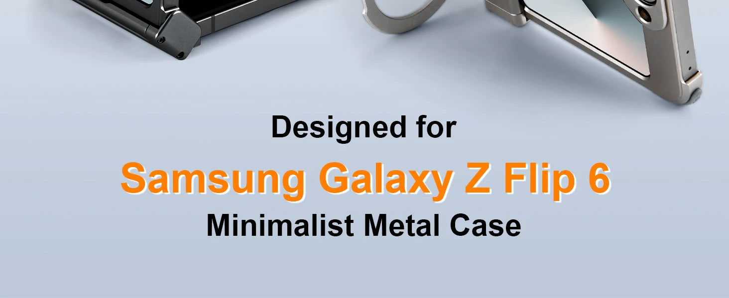 Eary for Samsung Galaxy Z Flip 7 6 Case for MagSafe 360°Rotatable Magnetic Kickstand Ultra-Thin Shockproof Protective 7 6 Cover