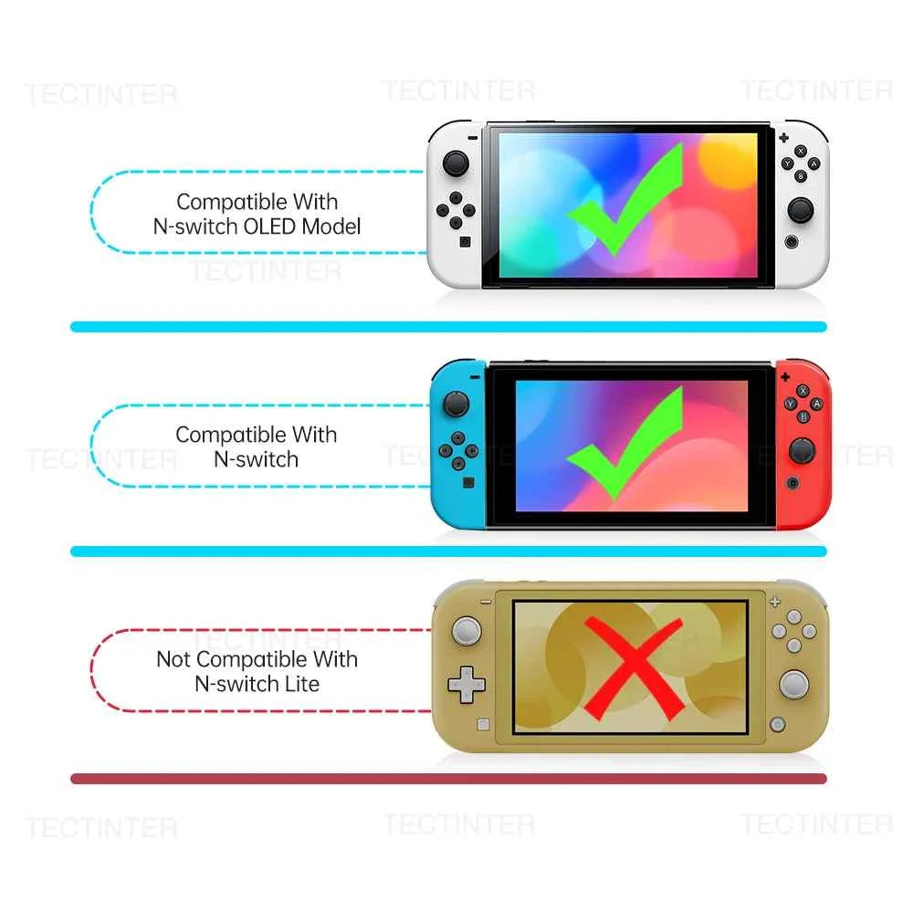 For Nintendo Switch 1/OLED Game Console Vertical Bracket Grip Flip Controller Gamepad Accessories For Switch Handheld Joystick