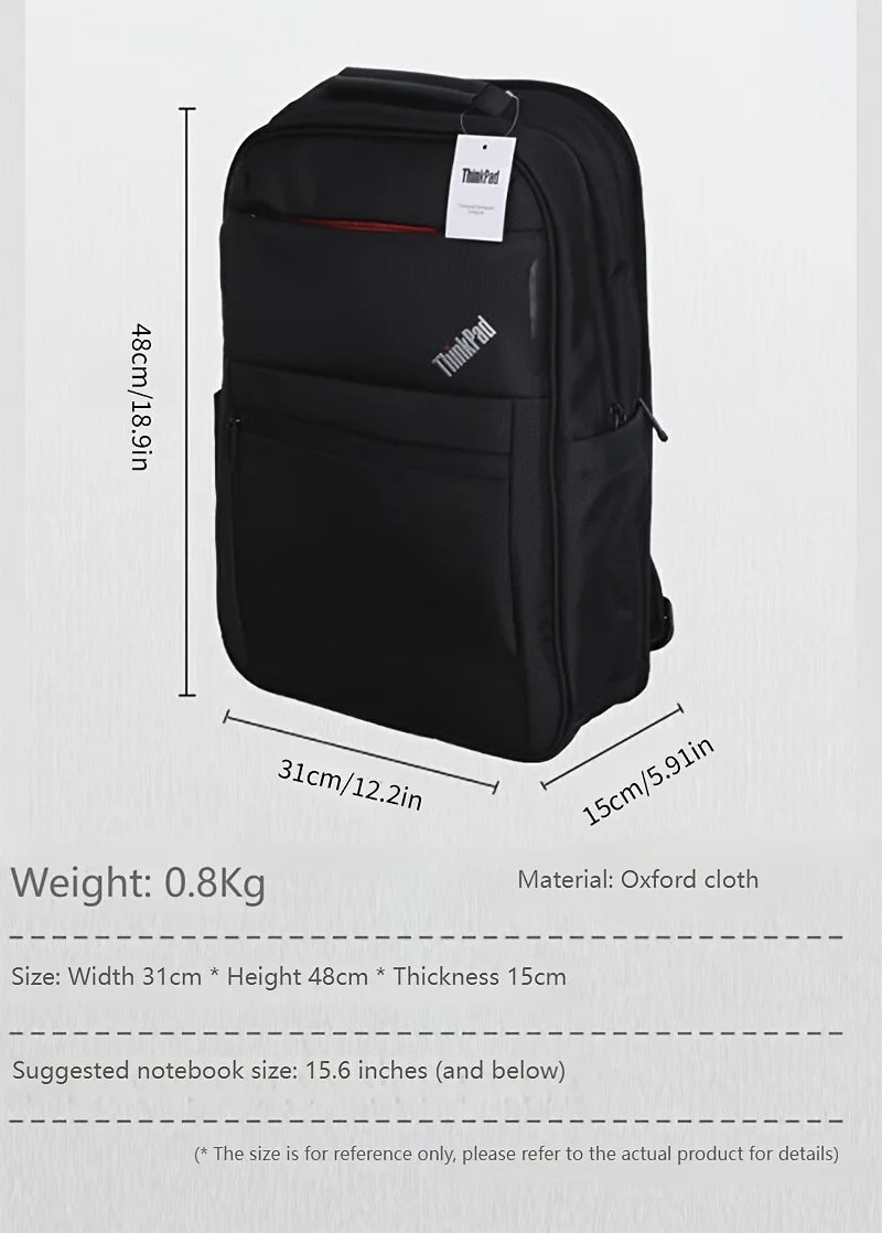 Lenovo ThinkPad backpack, TP600-B, 14/15.6 computer bag, large capacity, black
