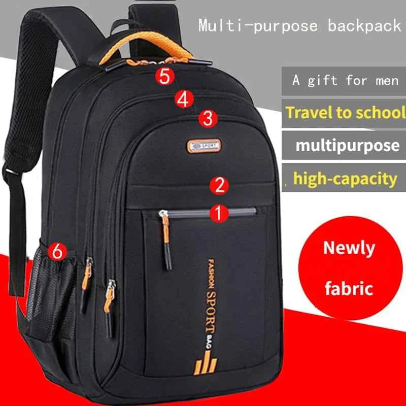 Ladies' backpack, female Korean version, trendy large capacity, high school, middle school, student backpack, travel bag, comput