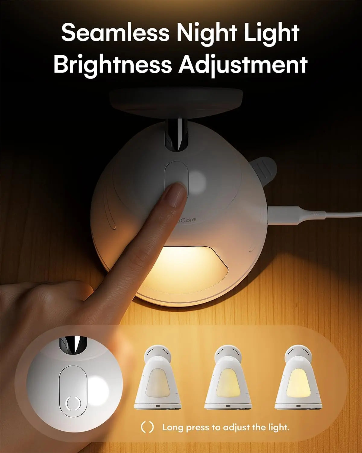3-in-1 Qi2 Mag-Safe Charger with Night Light, Fast Wireless Charging for iPhone, AirPods & Watch