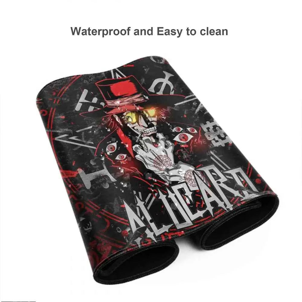 Anime Hellsing Alucard Mousepad Pad Gamer Carpet Computer Mouse Pad Anime Gaming mouse pad High Quality Game Mouse pad gift csgo