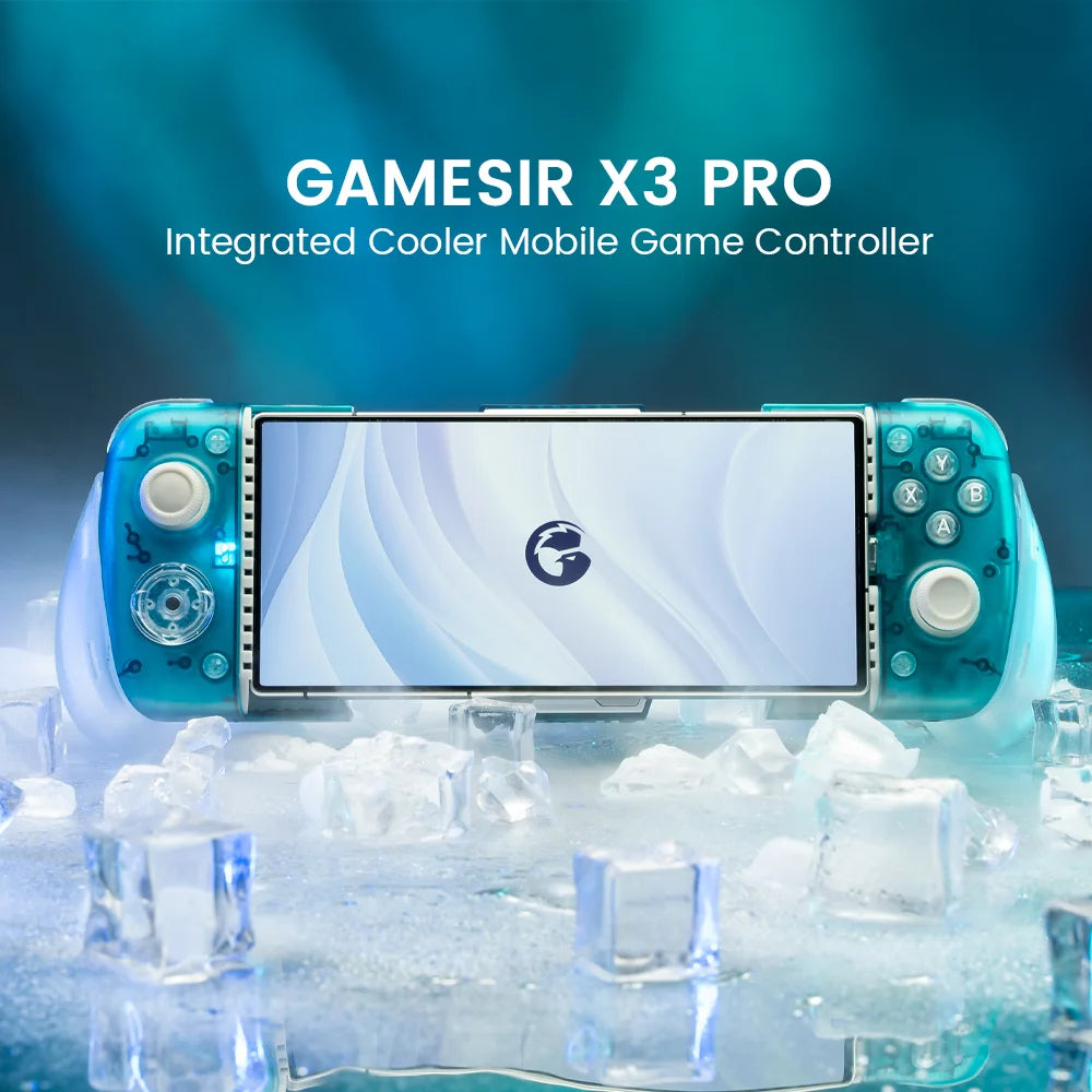 GameSir X3 Pro Gamepad Mobile Phone Controller with Cooling Fan for Cloud Gaming Xbox Game Pass, STADIA, XCloud, GeForce Now
