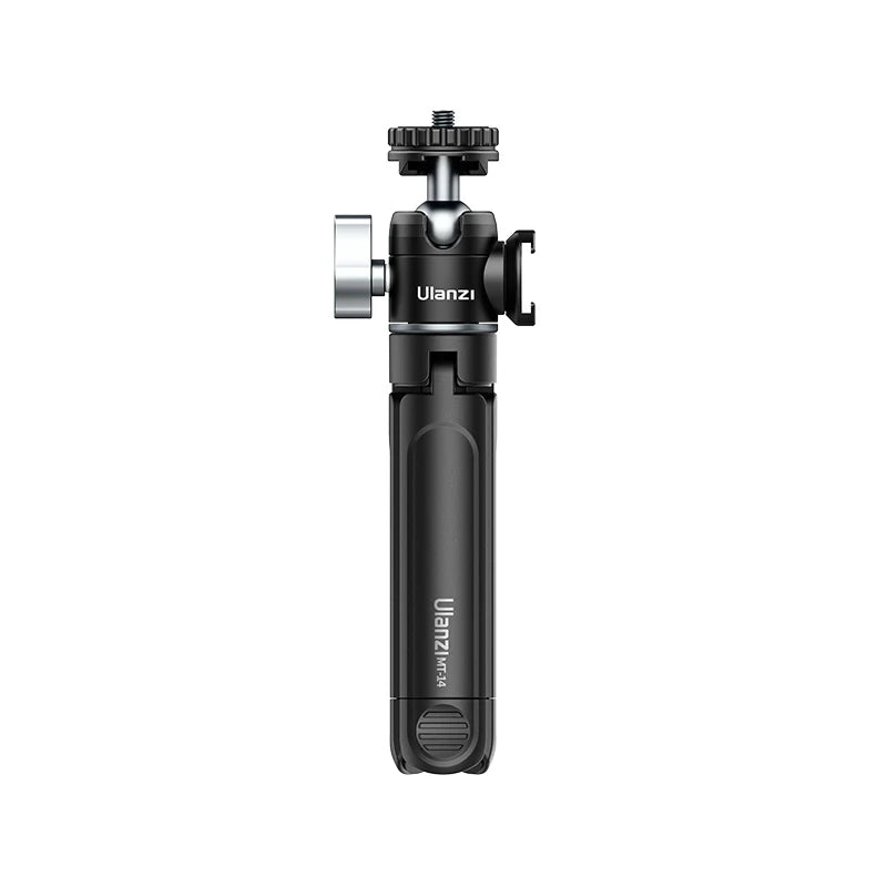 Ulanzi MT-14 Aluminum Alloy Tripod 2KG Load with 360° Ballhead 1/4 Screw Light Portable Vlog Kit Light Desktop Tripods For Phone