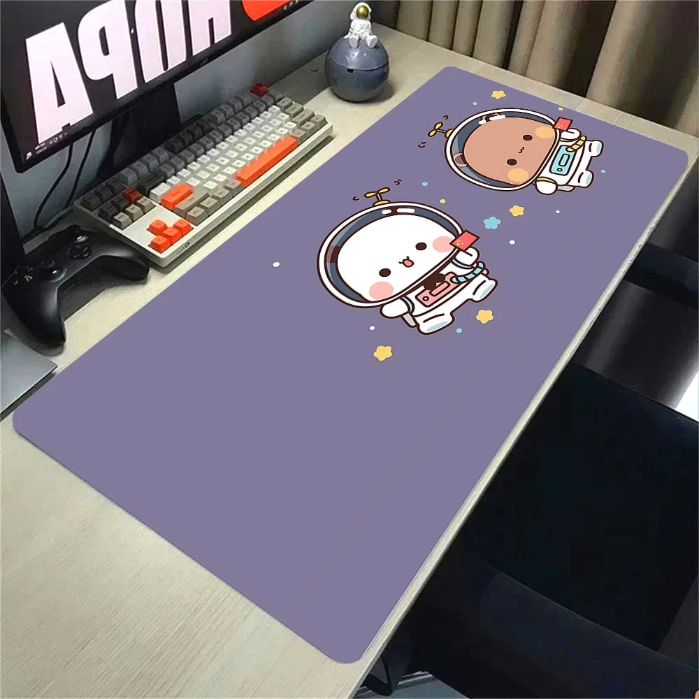 Bubu Dudu Gamer Deskmat Xxl Mouse Pad Anime Computer Table Mat Pc Gaming Accessories Mousepad Large Mats Office Mause Pads Setup