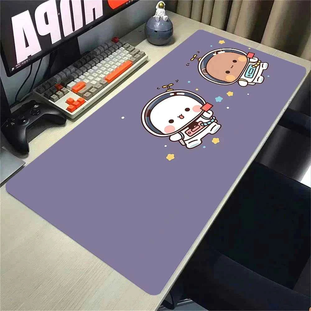 Bubu Dudu Gamer Deskmat Xxl Mouse Pad Anime Computer Table Mat Pc Gaming Accessories Mousepad Large Mats Office Mause Pads Setup