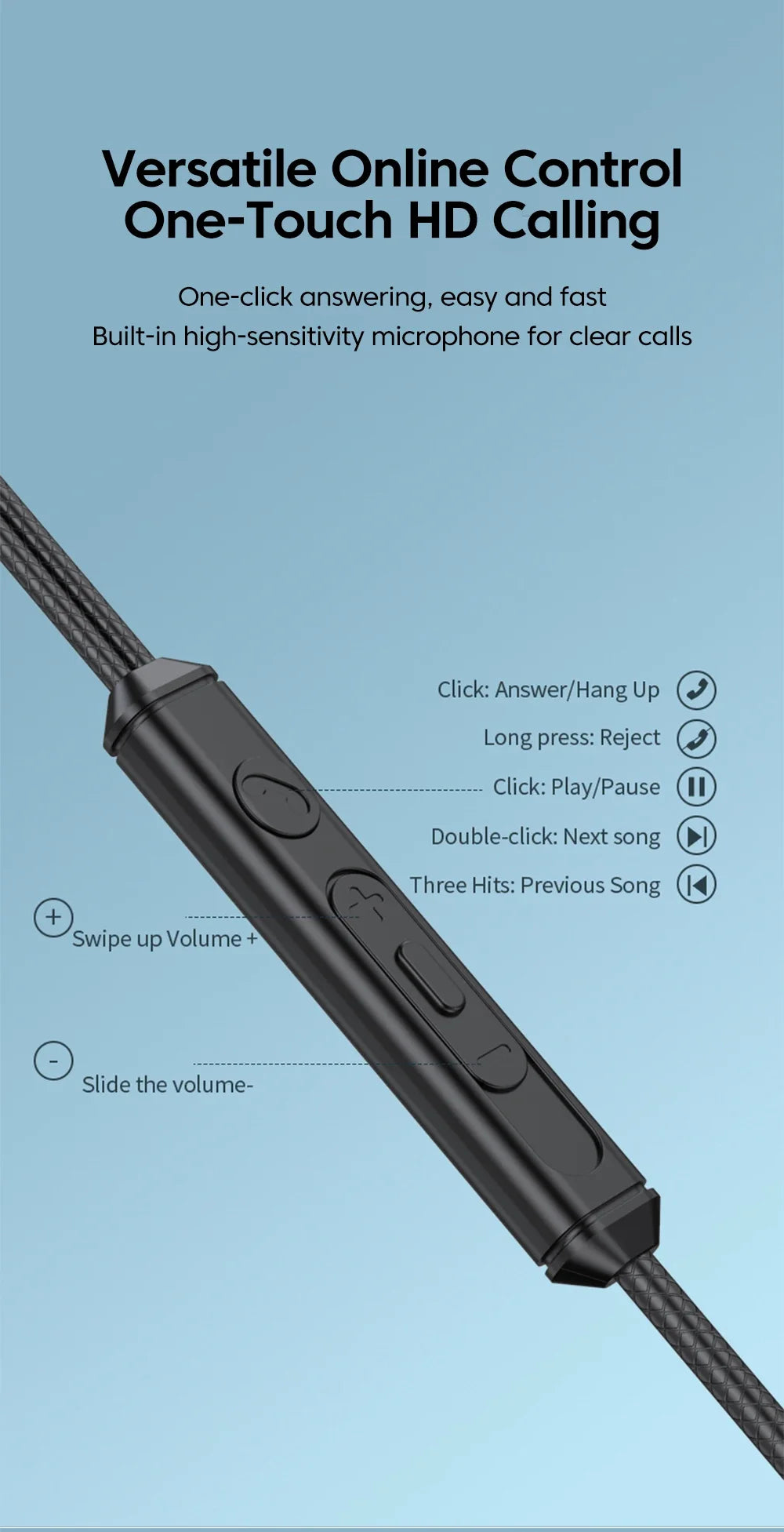 Type C Over-ear Wired Headphones With 3.5mm Ear Clips Non-inferior Earphones Wireless Control With Microphone Limited Editio