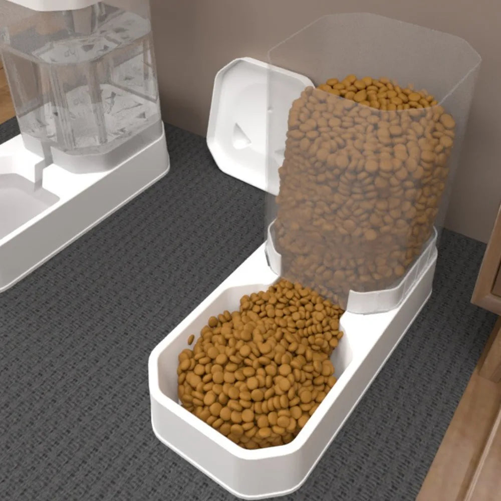 Automatic Cat Feeder Large Capacity 3.3L Pet Water Dispenser Stable Pet Supplies Cat Food Dispenser for Cats and Dogs