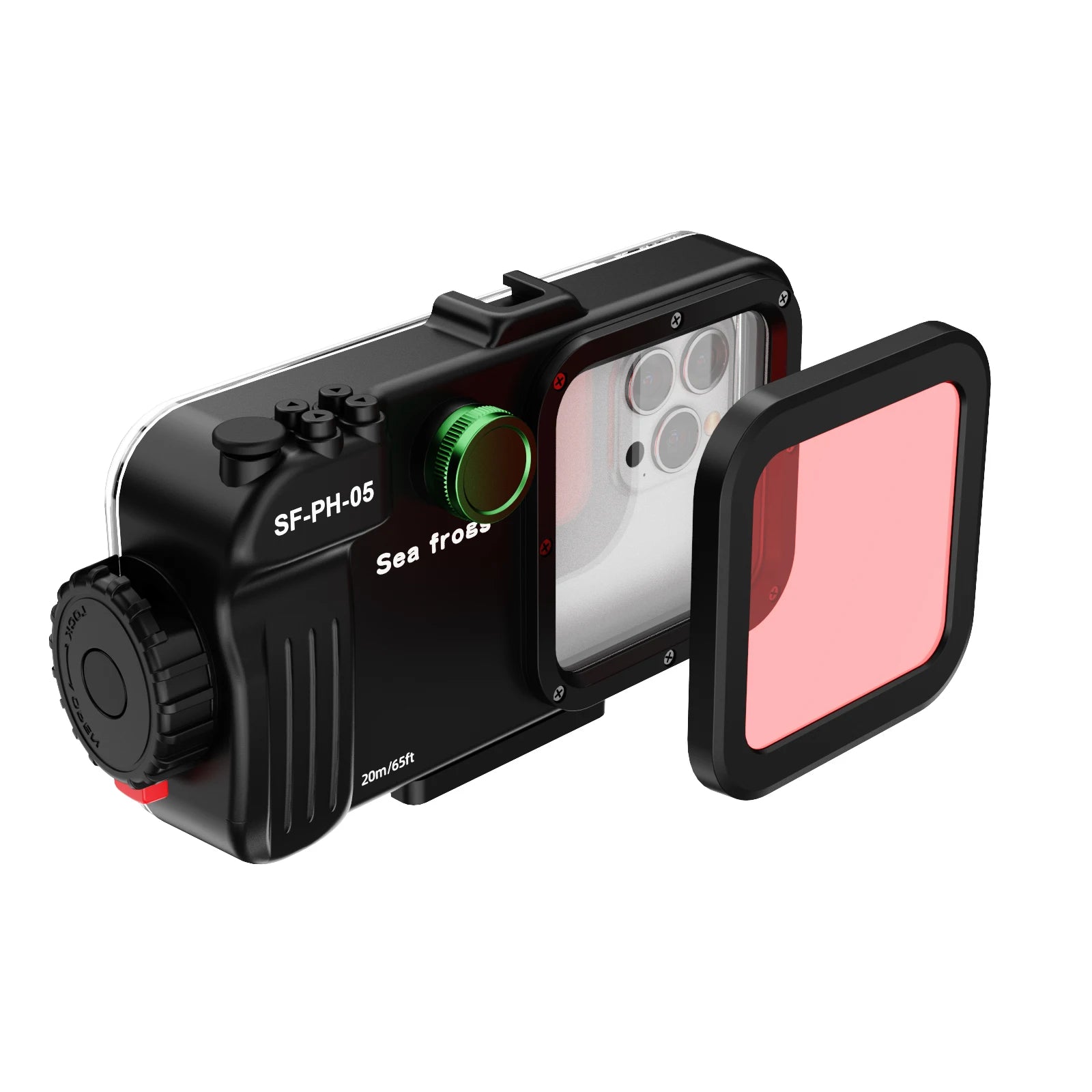 Seafrogs 20Meter General Mobile Phone Waterproof Case Durable Protection for Your Phone