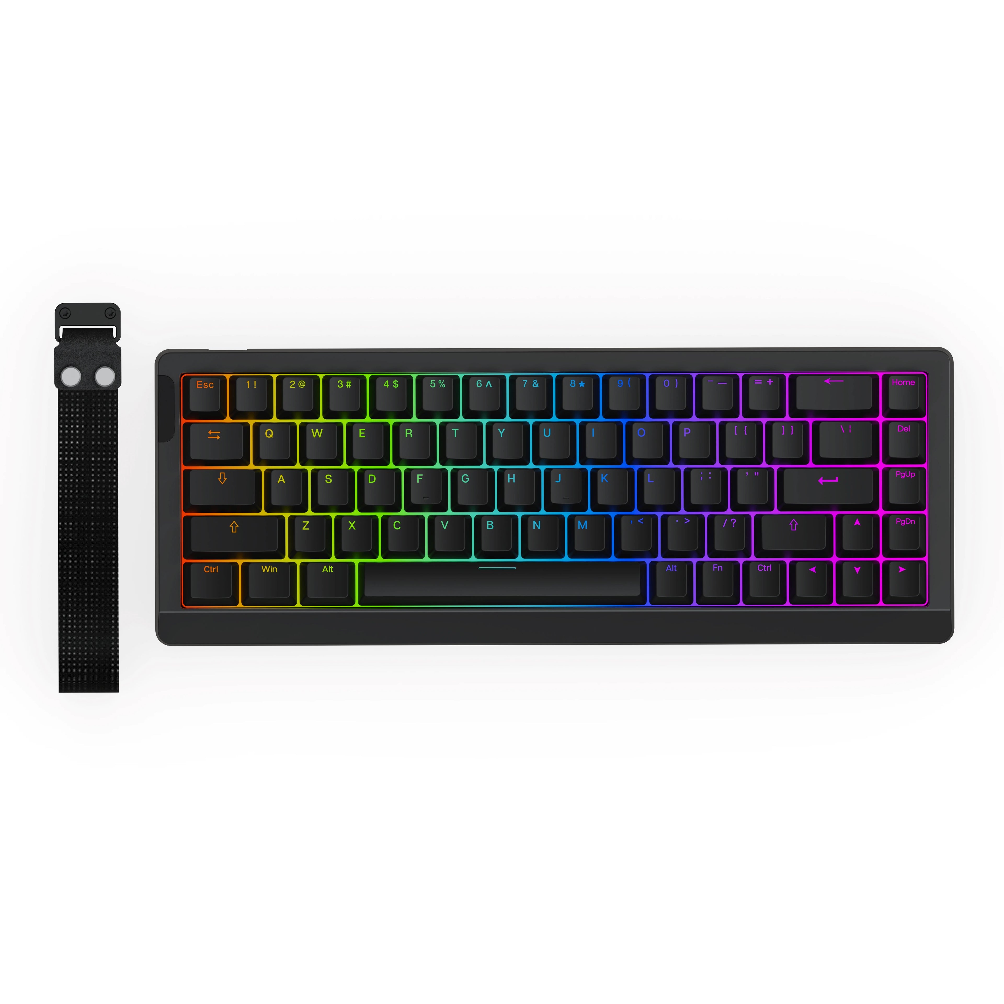 EPOMAKER HE68 Lite 65% Layout Tray-Mounted Wired Hall Effect NKRO Magnetic Keyboard DKS SOCD 8kHZ Polling Adjustable Actuation