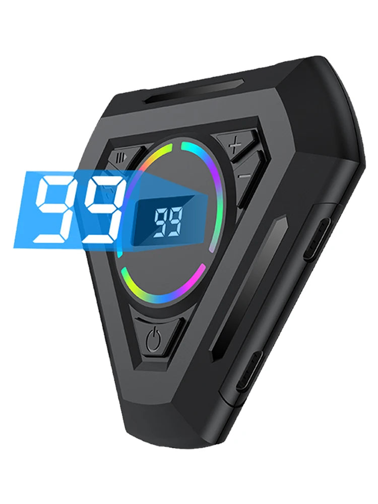 Automatic Clicker Tapper with Adjustable Speed – Silent Auto Click Device with Digital Display & RGB Light for Gaming, Shopping & Live Streaming