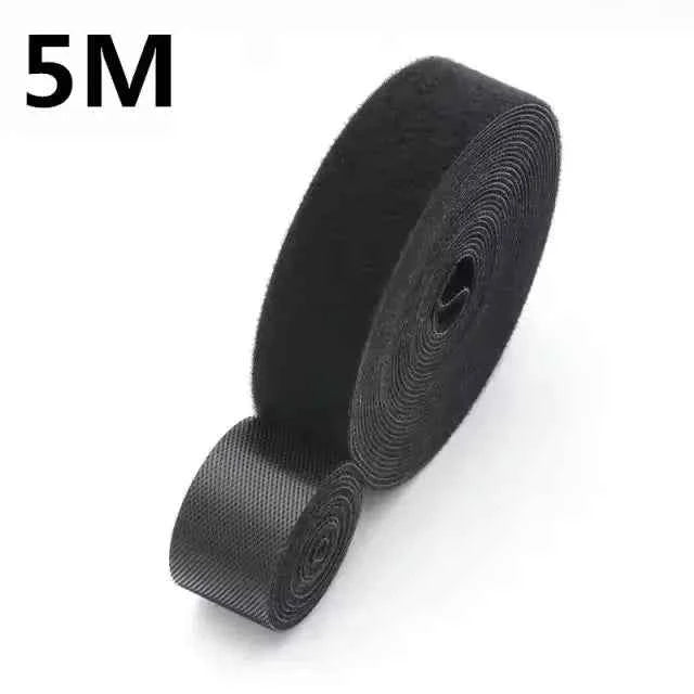 1/5m Cable Organizer Cable Management Wire Winder Tape Earphone Mouse Cord Management Ties Protector for iPhone Xiaomi Samsung