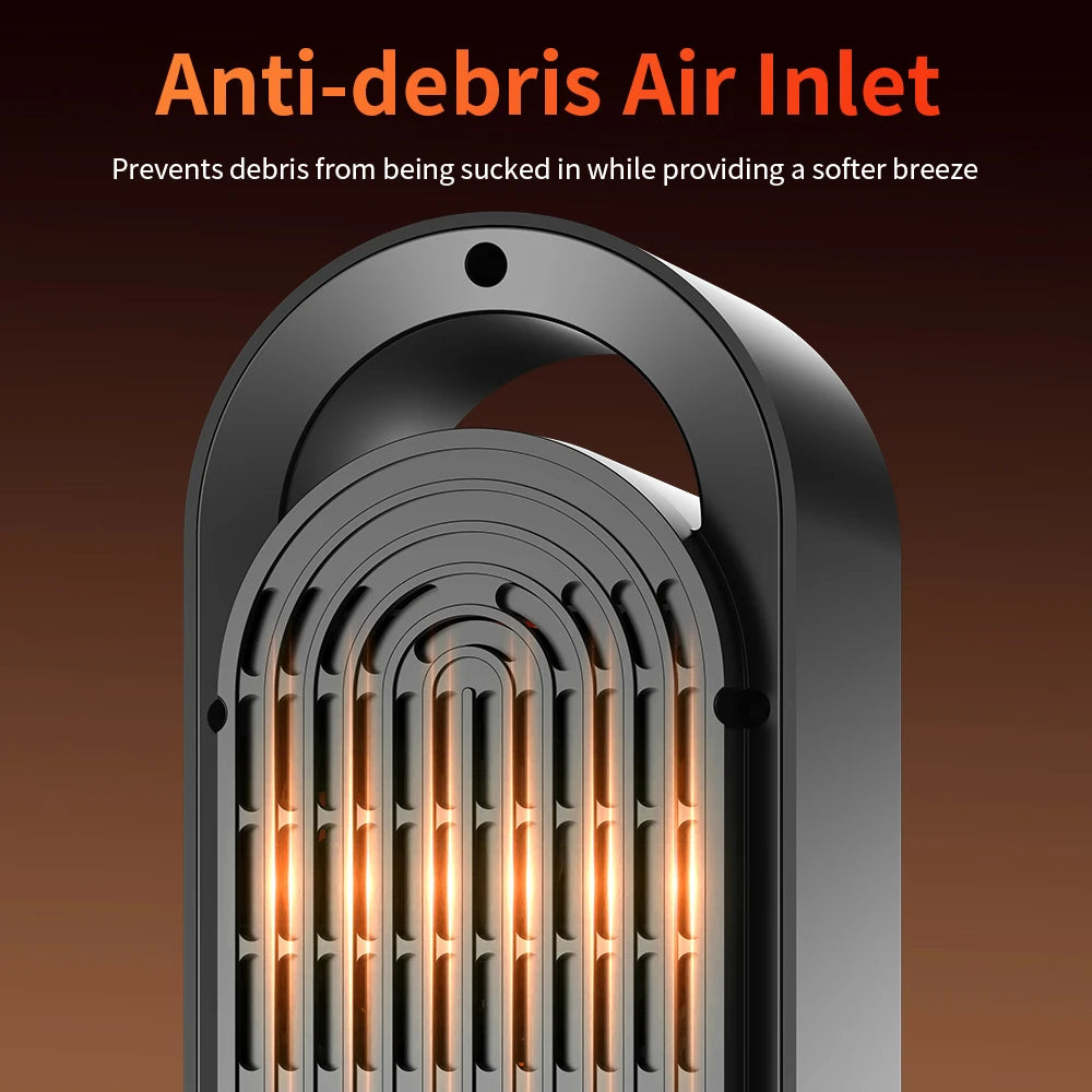 1000W winter portable desktop heater PTC fast heating household heater 110V-220V electric heater suitable for home/office etc