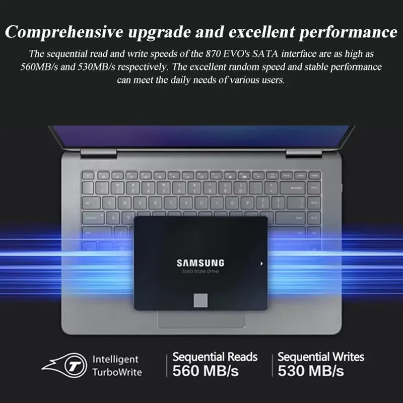 Samsung 2.5'' SATAIII SSD 870 Evo 2TB 1TB 500GB 250GB Internal Solid State Drive Storage Disk For Laptop Desktop - WinSupport Tech