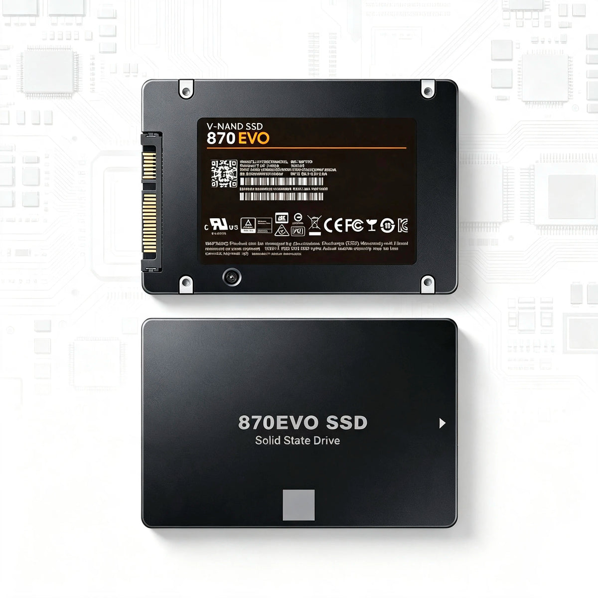 Fast and stable 870 EVO SSD 1TB 2TB 4TB, 2.5-inch SATA3 internal hard drive for laptops, microcomputers, and desktops