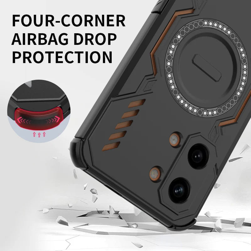 Phone Bag Case for Xiaomi POCO X8 Pro MAX M8 Pro X7 Pocox8 Xiao Mi X8 Magnetic Shockproof Protection Back Cover Cases