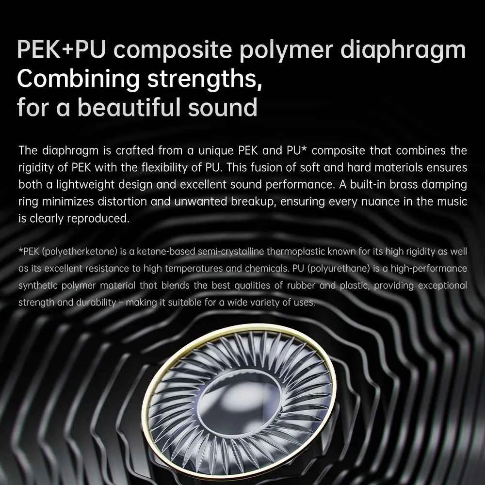 FiiO JT3 Over-Ear Open-Back Headphones, 50mm Dynamic Driver, PEK+PU Composite Diaphragm, Detachable 3.5mm Cable with Mic
