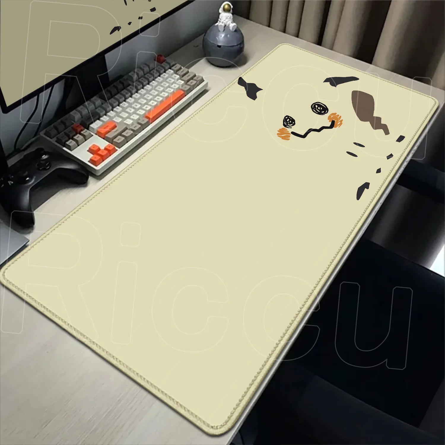 HD Rubber Non-slip Mouse Pads Gaming P-Pokemons Mimikyu Mousepad Mouse Pad Kawaii Large Gamer XXL Pc Keyboard Desk Mouse Mat Rug