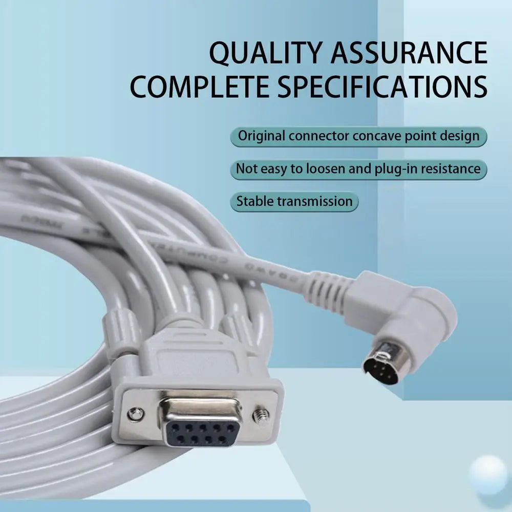 PLC Cable For Allen Bradley MicroLogix 1000 1200 1400 1500 Programming Cable 1761-CBL-PM02 Professional Data Transmission Cord