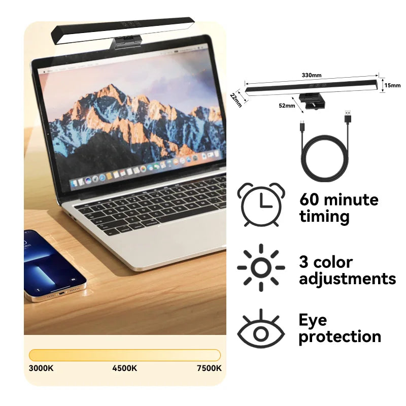 CHENBEN LED Screen Hanging Desk Lamp - WinSupport Tech