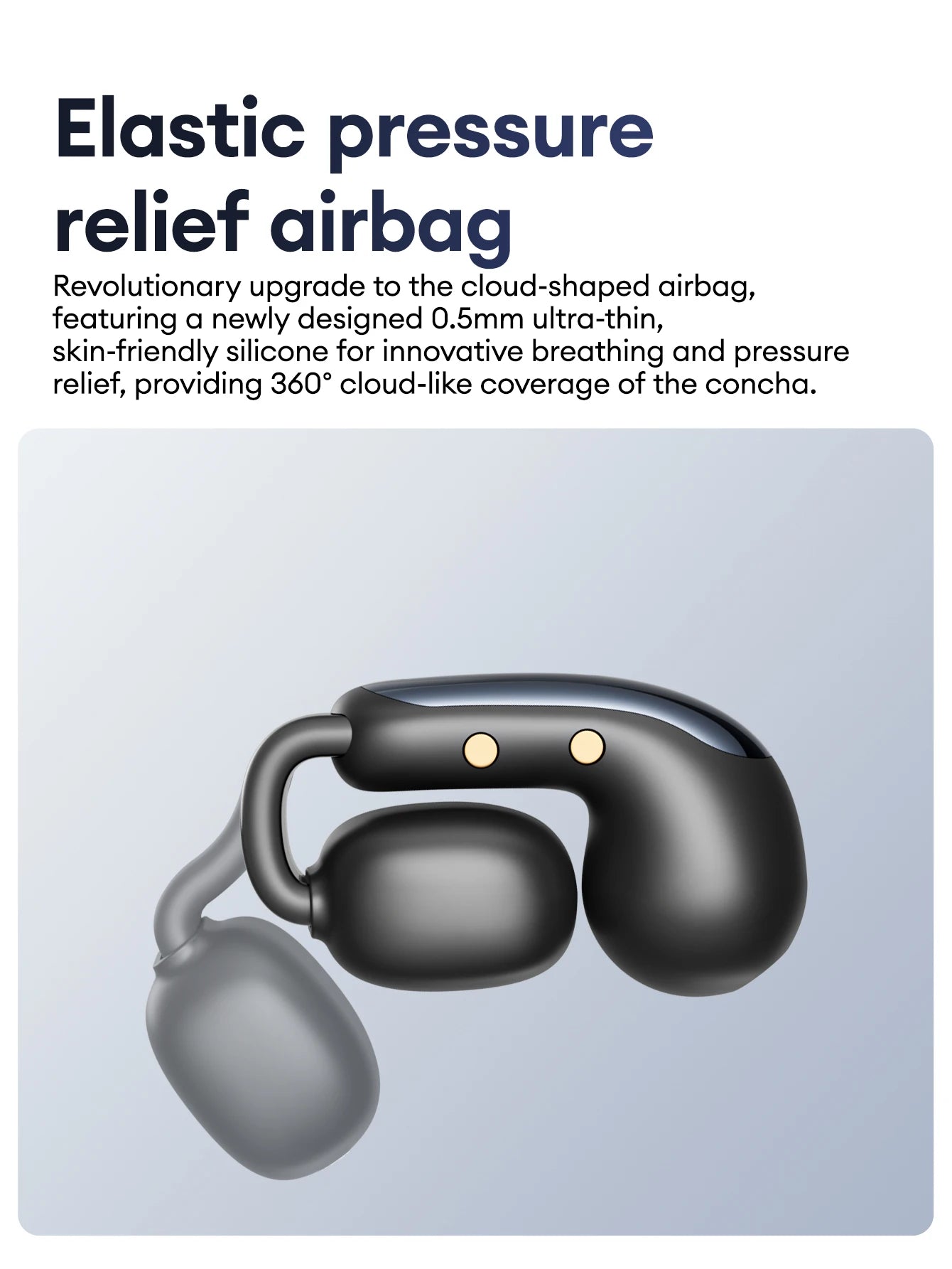Lenovo LES-108 Bone Conduction TWS Ear Clips Earphones Wireless Bluetooth V6.0 Earbuds Sports Headphones Al Call Noise Reduction