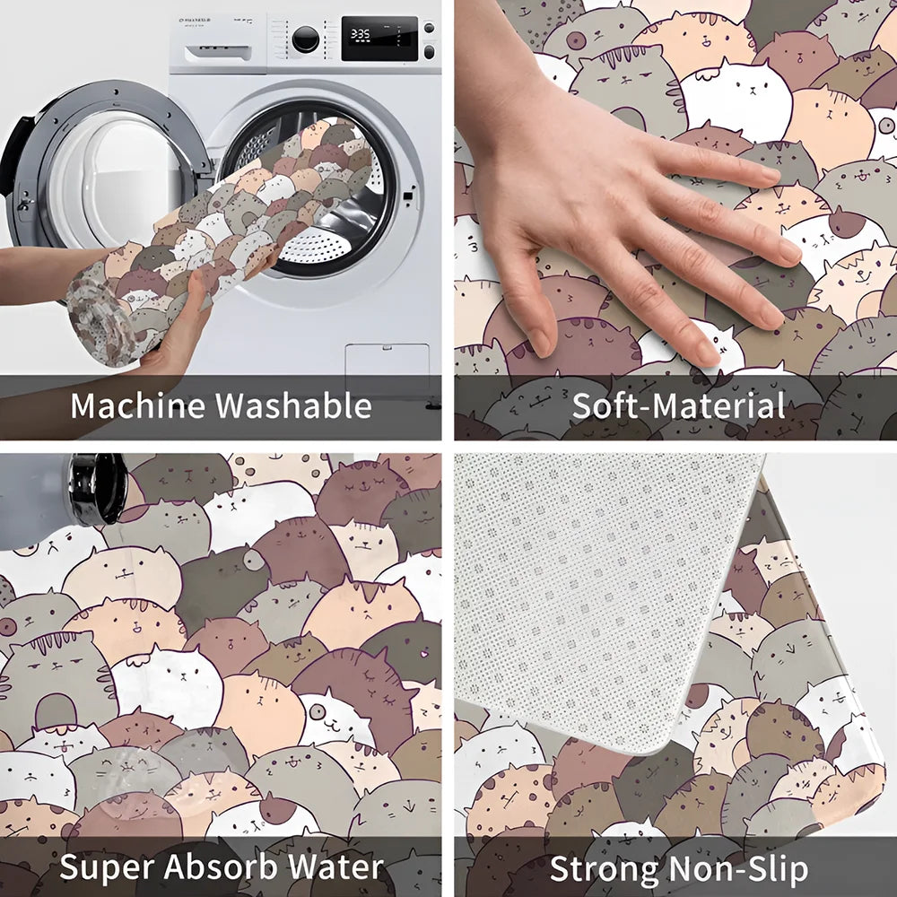 Shooting Game D-Doom Floor Mat Cozy Flannel Soft Thick Non-Slip Mat For Living Room Bedroom Kitchen Decor Rugs
