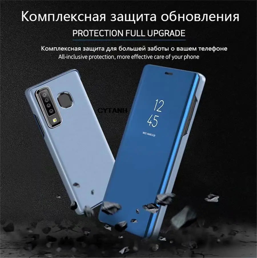 S26 Case Smart Mirror Leather Flip Magnetic Stand Cover For SamsungS26 Samsung Galaxy S 26 Plus Ultra S26Plus S26Ultra 5G shell