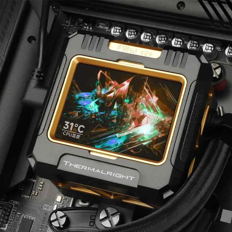 Thermalright FW 360 All-in-one CPU Water cooling cooler 2.4-inch IPS LCD monitor Customizable themes For LGA1851/1700 AMDAM4/AM5