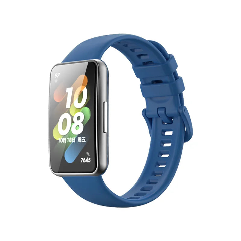 Silicone Strap For Huawei Band 8 Strap Accessories SmartWatch Replacement watchband Wristband correa bracelet for Huawei Band 8