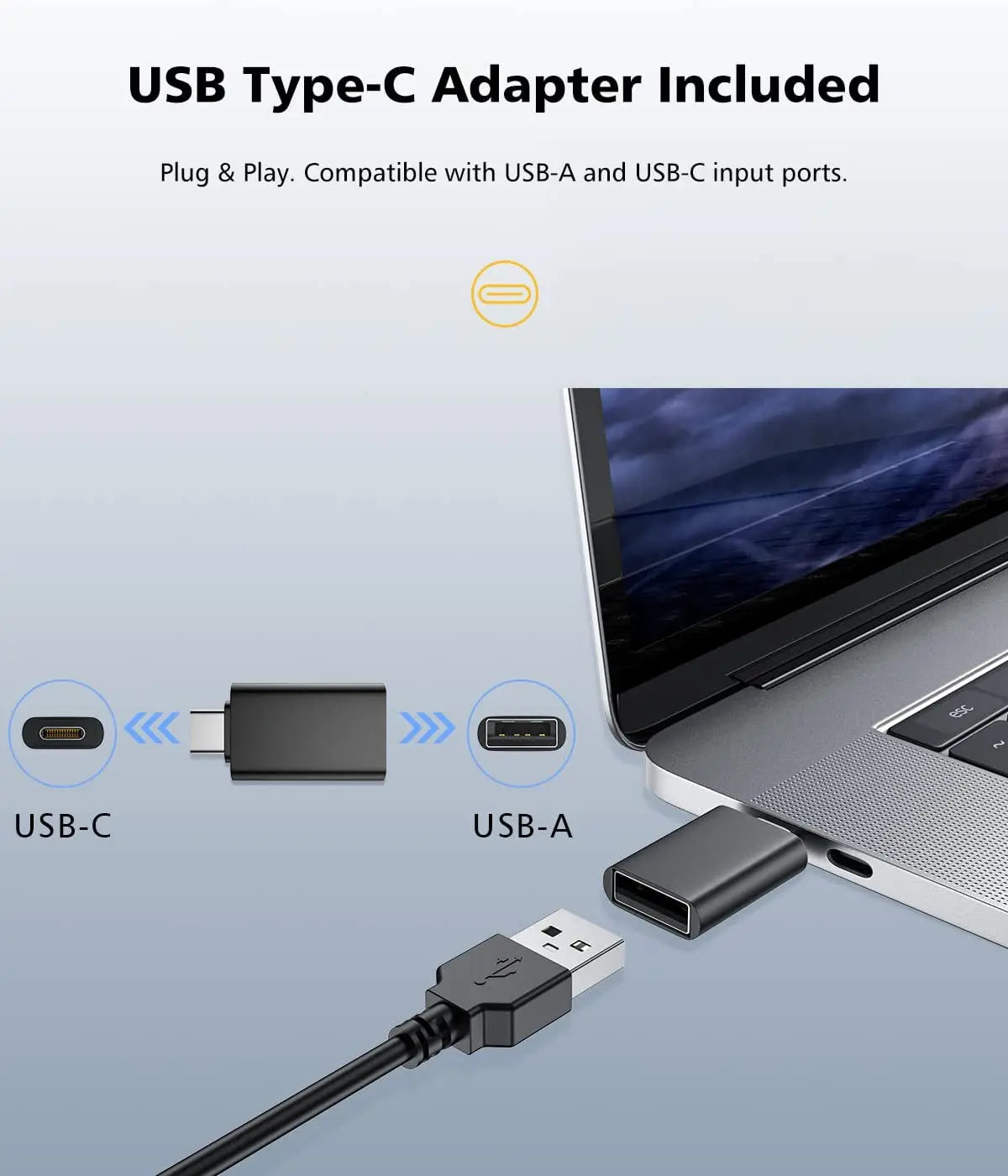 4K HD Webcam 30FPS with Microphone & Remote – 120° Wide Angle USB Camera for Streaming, Zoom, PC, Windows, Mac & Linux.