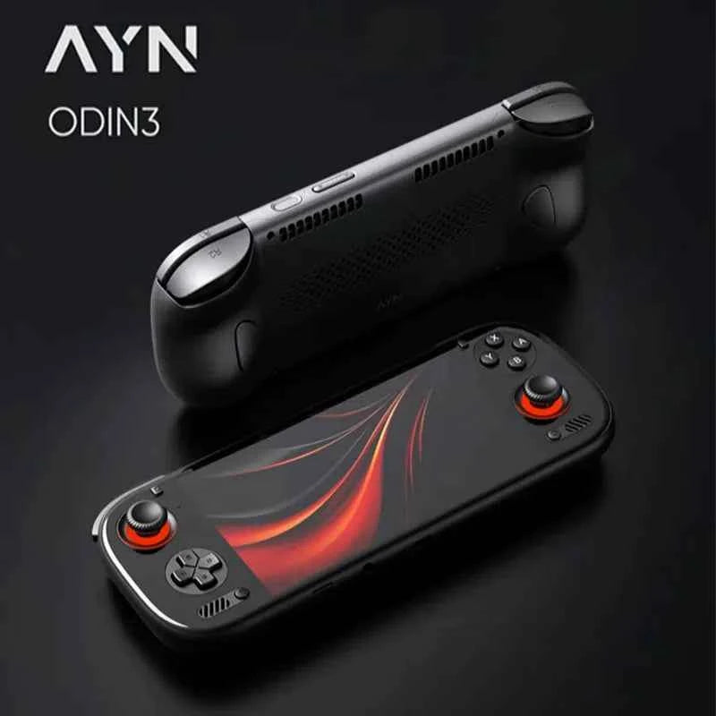 AYN ODIN3 Joystick/Trigger Pocket Player Console 6''IPS 1080P 120Hz AMOLED Video Game Console Support Wi-Fi7+BT6.0 Connect Game Battles Handheld Game Console Best Gift