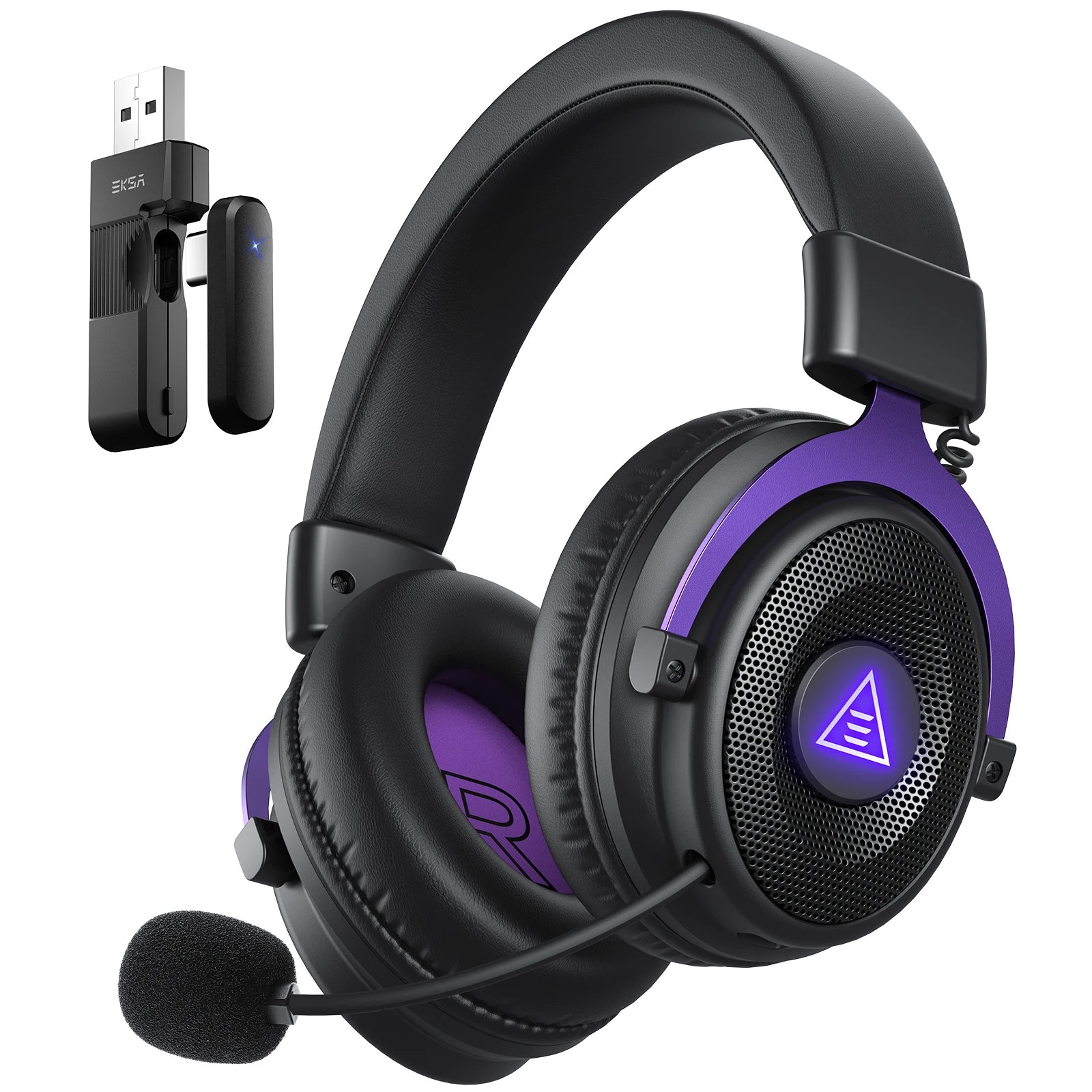 Oneodio EKSA E900 WT 2.4G Wireless Gaming Headset (Tri-Mode) With Mic