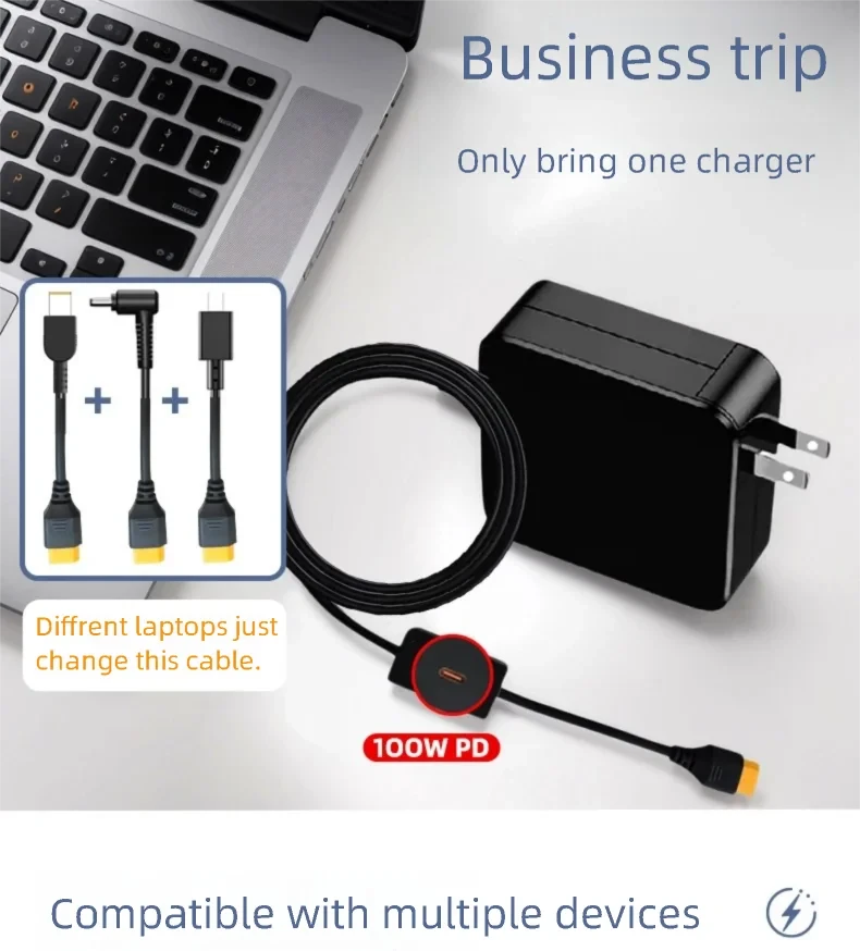 330W GaN Charger For Lenovo/Dell/HP/Asus/Razer/MSI/Macbook/Acer/Xiaomi Notebooks Mobile IPhone16 17  100W USB Type C PD Charger.